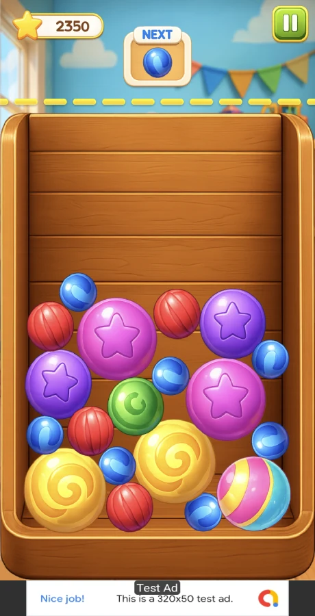Toy Drop Merge Challenge Match screenshot