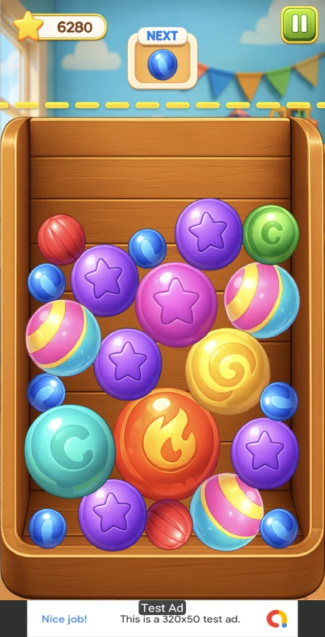 Toy Drop Merge Challenge Match screenshot